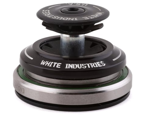 White Industries Inetgrated Headset (Black) (1-1/8" to 1-1/2") (IS42/28.6) (IS52/40)